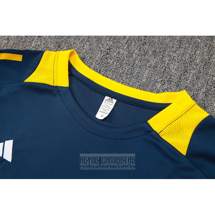 Chandal del Real Madrid Manga Corta 2024-2025 Azul - Pantalon Corto